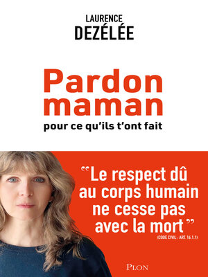 cover image of Pardon Maman pour ce qu'ils t'on fait